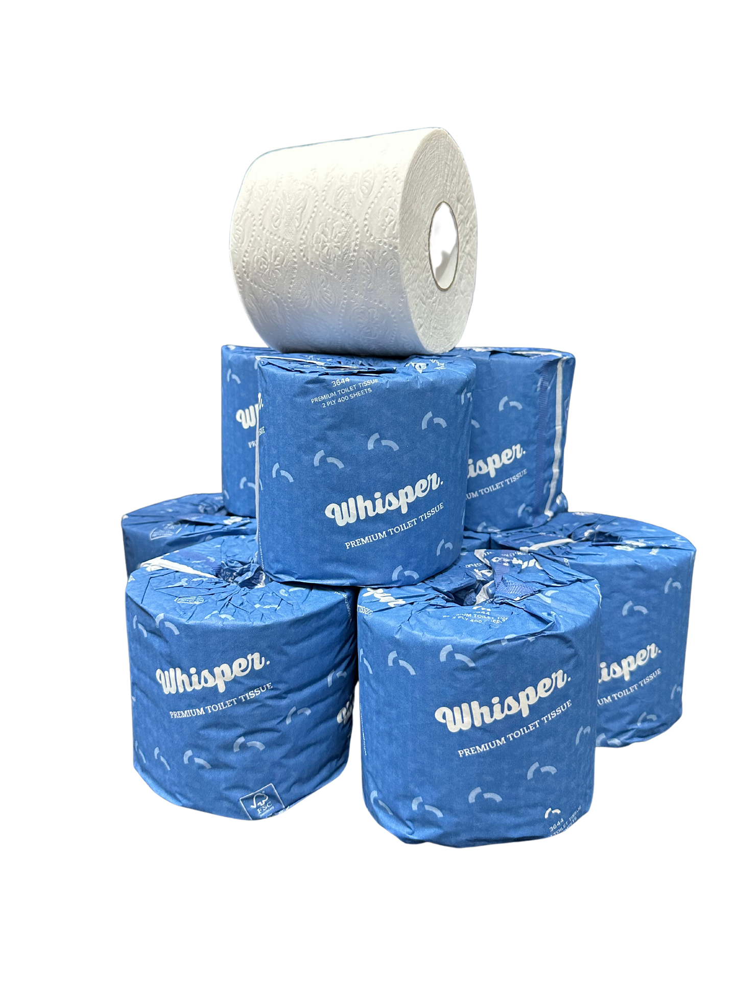 Toilet Paper - Whisper (2 ply, 400 sheets)