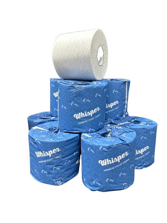 Toilet Paper - Whisper (2 ply, 400 sheets)