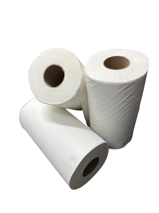 Maintain a clean and hygienic environment at all time with Kitchen Towel Rolls. Sold individually or in a carton.  •	200 sheets per roll •	8 rolls per carton. Mackay