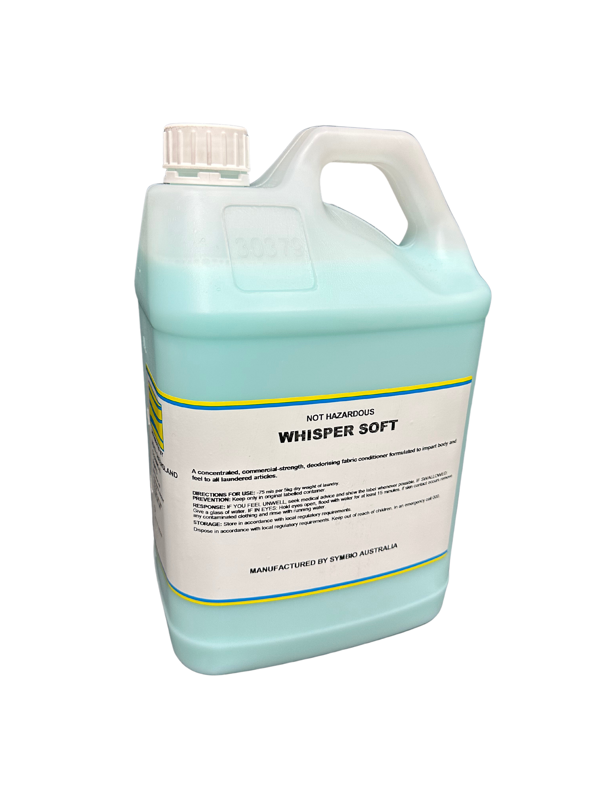 While not essential we know many of you love to use fabric softener so we couldn't leave it off the list completely. Whisper Soft is our concentrated, commercial strength, deoderising fabric conditioner formulated to enhance the texture and quality of your laundry, making it feel soft and fuller. Mackay