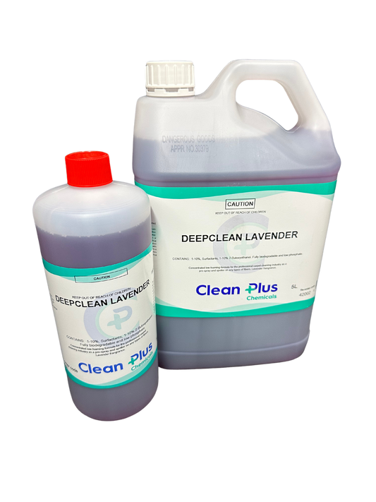New professional low foaming carpet cleaning pre-spray & spotter with wetting agents and solubilisers. Ideal on any types of fibres including wool, nylon, polypropylene. Complies with AS/NS 3733 for PH. Lavender fragrance.  Mackay