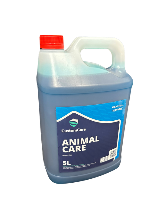 Animal Care Shampoo has been specially formulated to give the best results in the Care and grooming of Horses, Cattle & Domestic Pets. Mackay