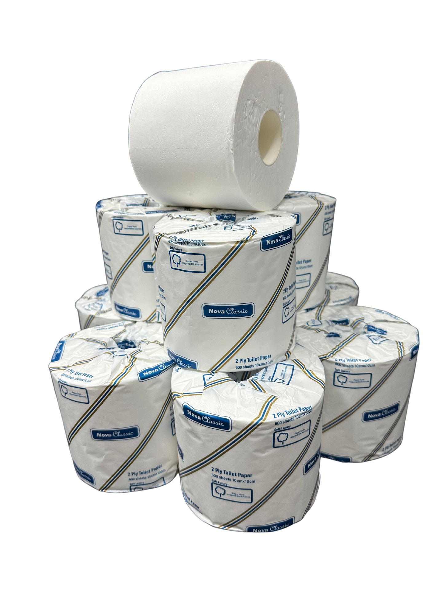 Toilet Paper - Nova (2 ply, 600 sheets)